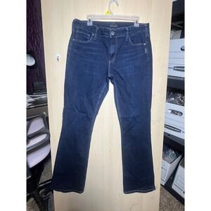 Silver Jeans Avery Slim Boot Dark Wash Denim Jeans W34 L33